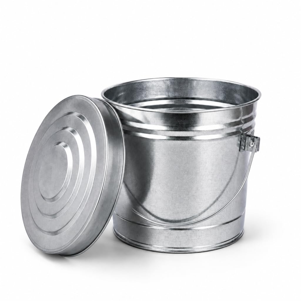 6 Gallon Steel Locking Can with Wire Handle M190