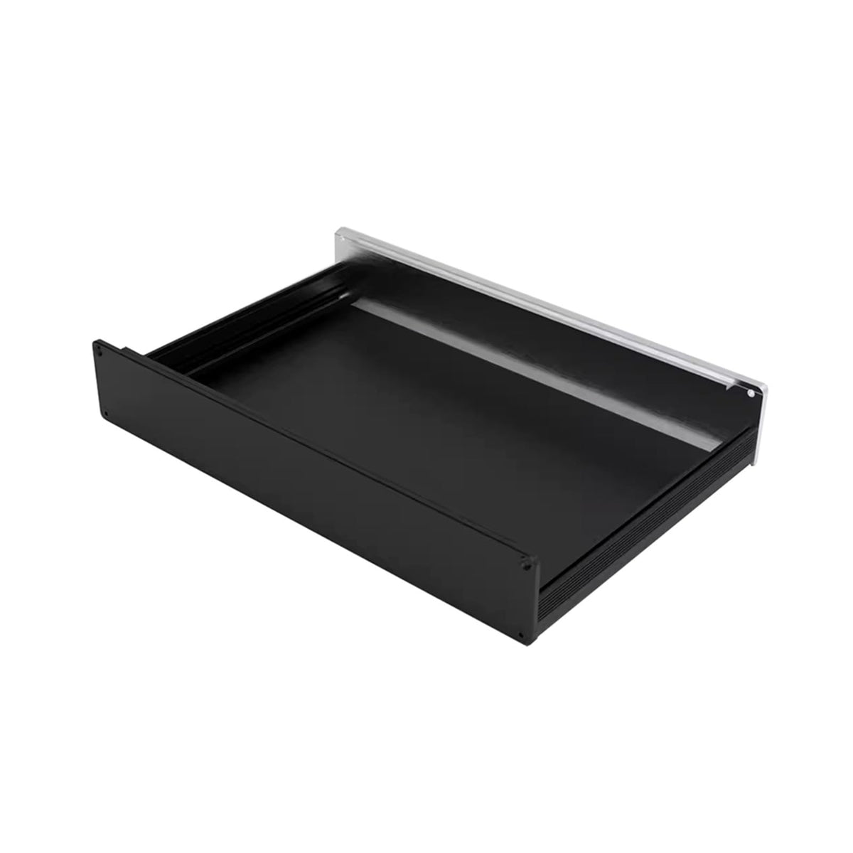 Aluminum Amplifier Chassis 259 * 43 * 168mm Black I979490