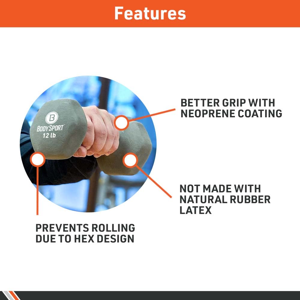 Neoprene Dumbbell Pair G363