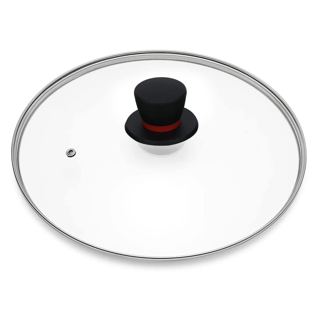 10.25 Inch Tempered Glass Lid with Steam Vent D51223