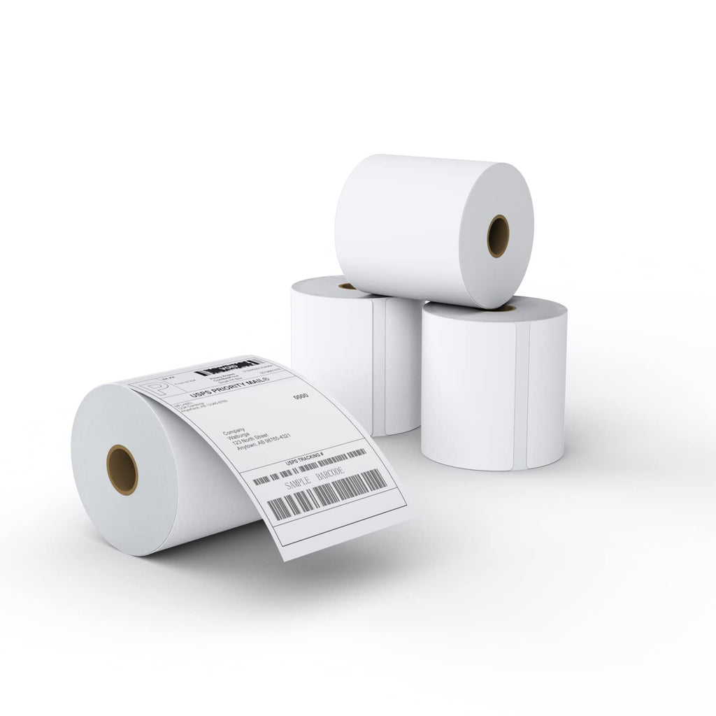 4x6 Direct Thermal Shipping Labels, 4 Rolls, 450 Labels/Roll R243