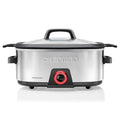6-Quart Electric Slow Cooker with Removable Nonstick Insert Y8497