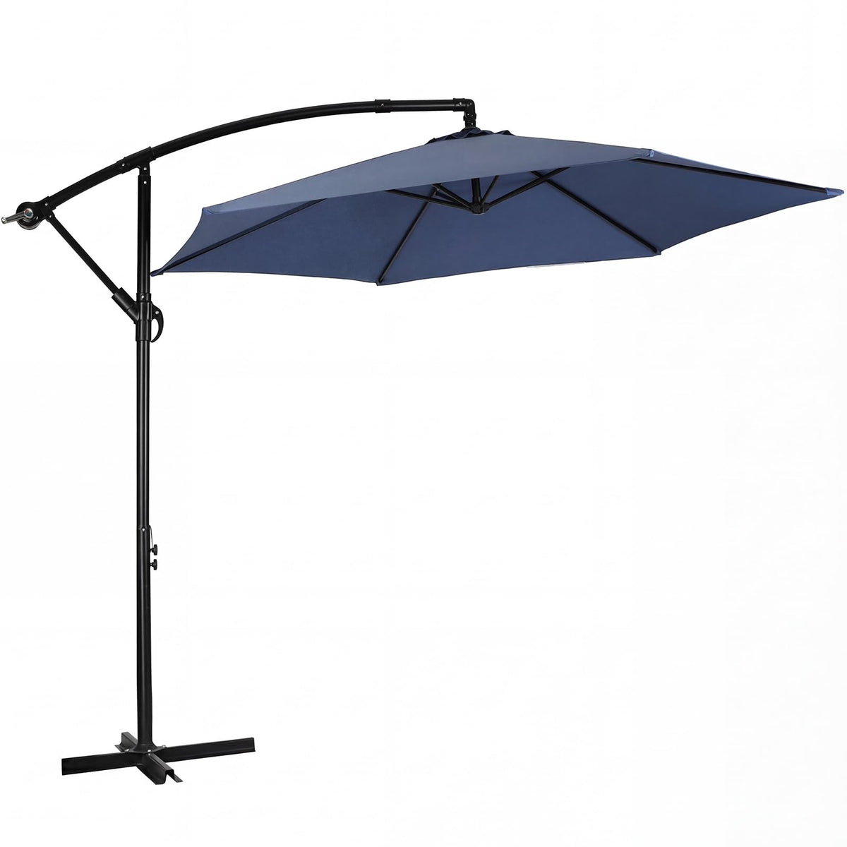 Offset Cantilever Patio Umbrella with Tilt and Crank B635