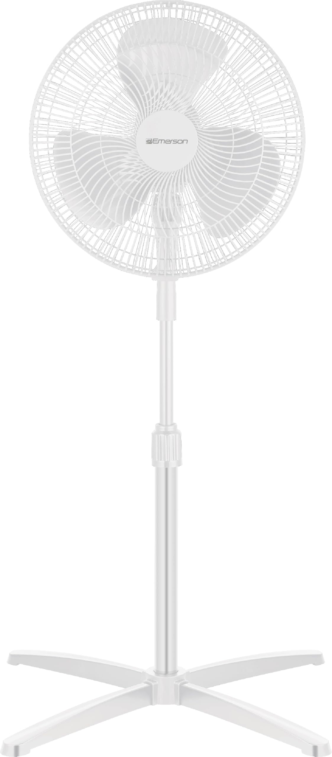 16-inch Oscillating Pedestal Fan with 3-Speed Control, White R53979