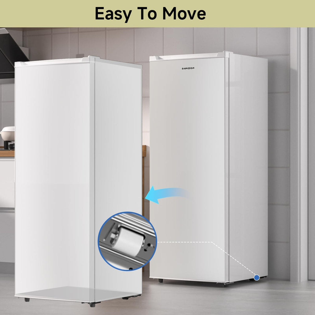 7.0 Cu.ft Convertible Upright Freezer/Refrigerator White A8431