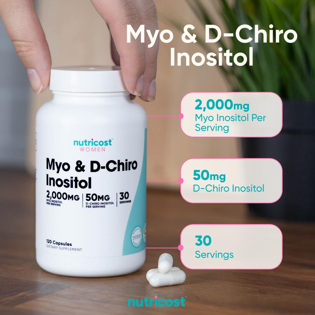 120 Capsules GMO-Free Inositol M395976