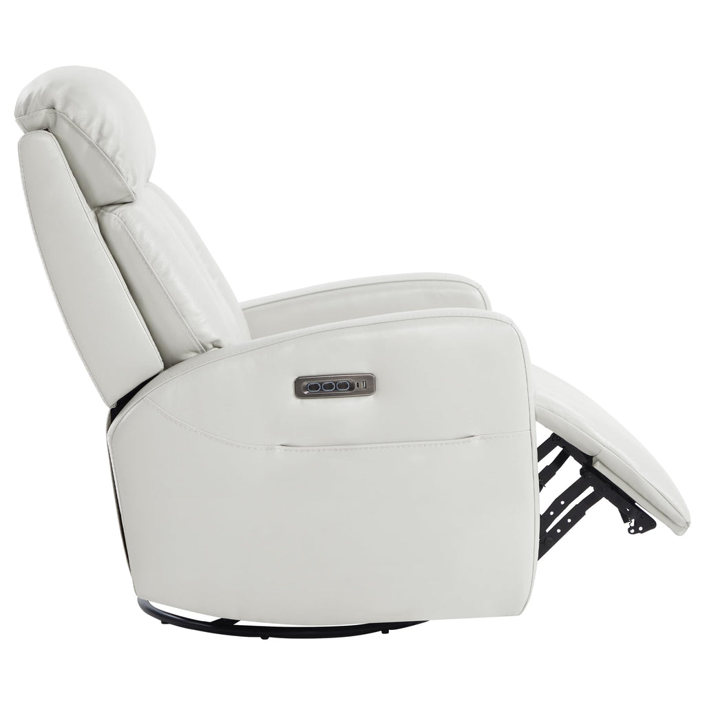 Genuine Leather Power Recliner Chair S867