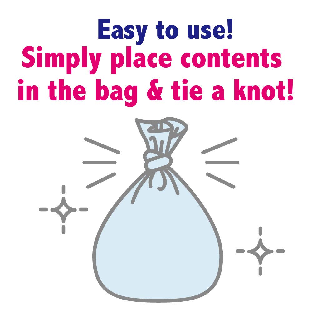 Unscented Cat Waste Bags 90 Count S539