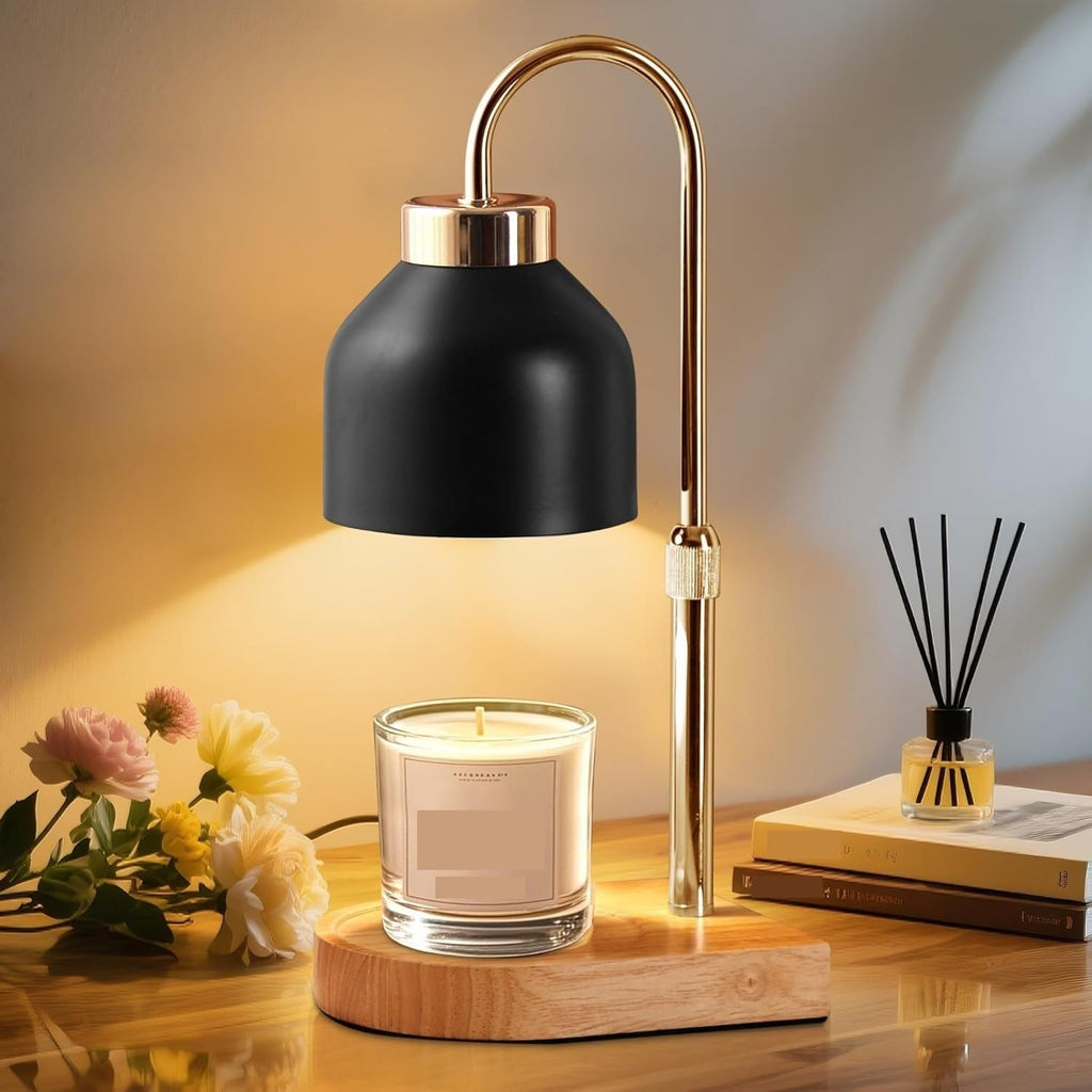 Height Adjustable Dimmable Candle Warmer Lamp with Timer B429