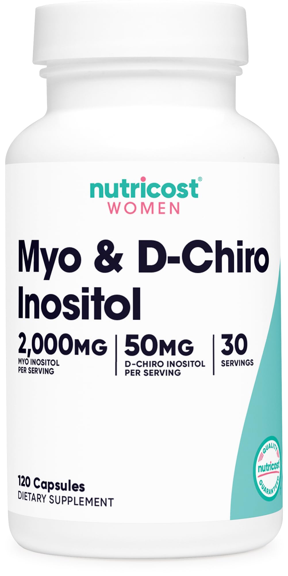 120 Capsules GMO-Free Inositol M395976