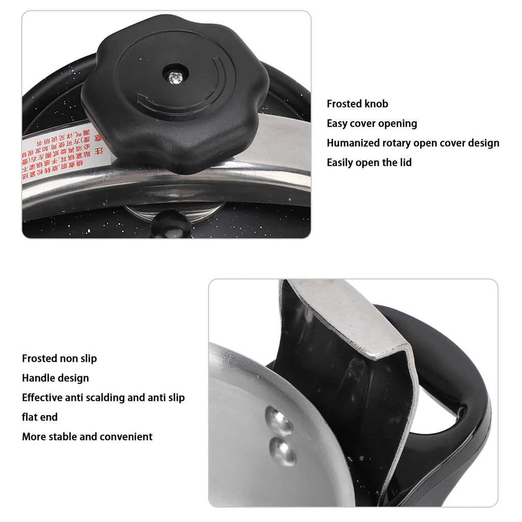 Aluminum Stovetop Pressure Cooker 2L U9774
