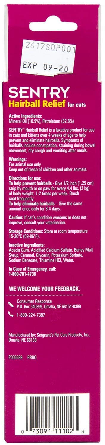 Liquid Hairball Relief 4.4 oz Pack of 2 Q183