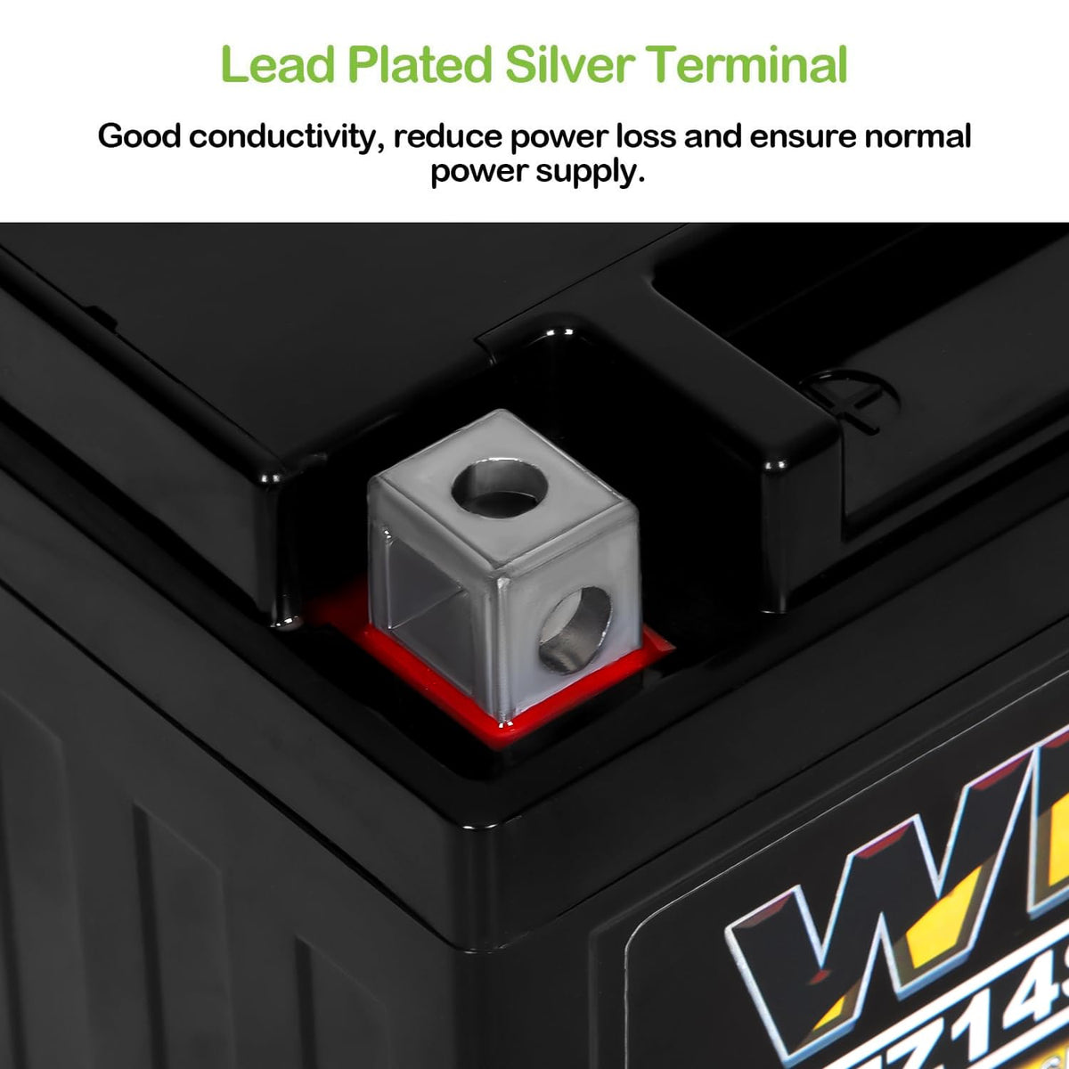 12V 11.2AH 230CCA Maintenance Free Sealed AGM Motorcycle Battery Z736