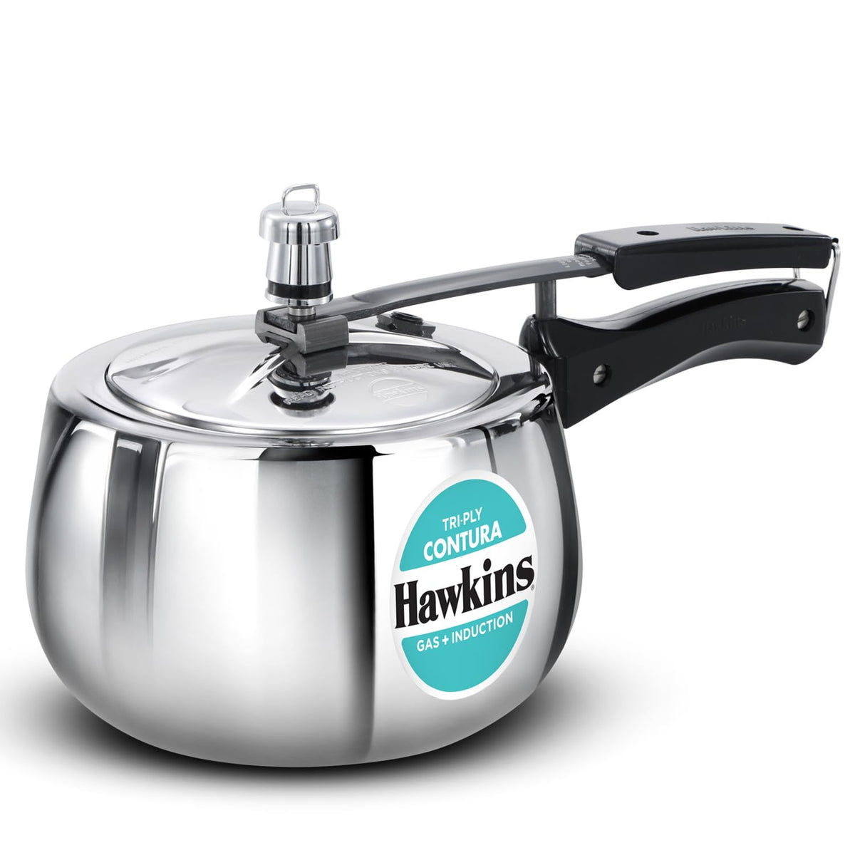 3 Litre Triply Stainless Steel Pressure Cooker Z23482