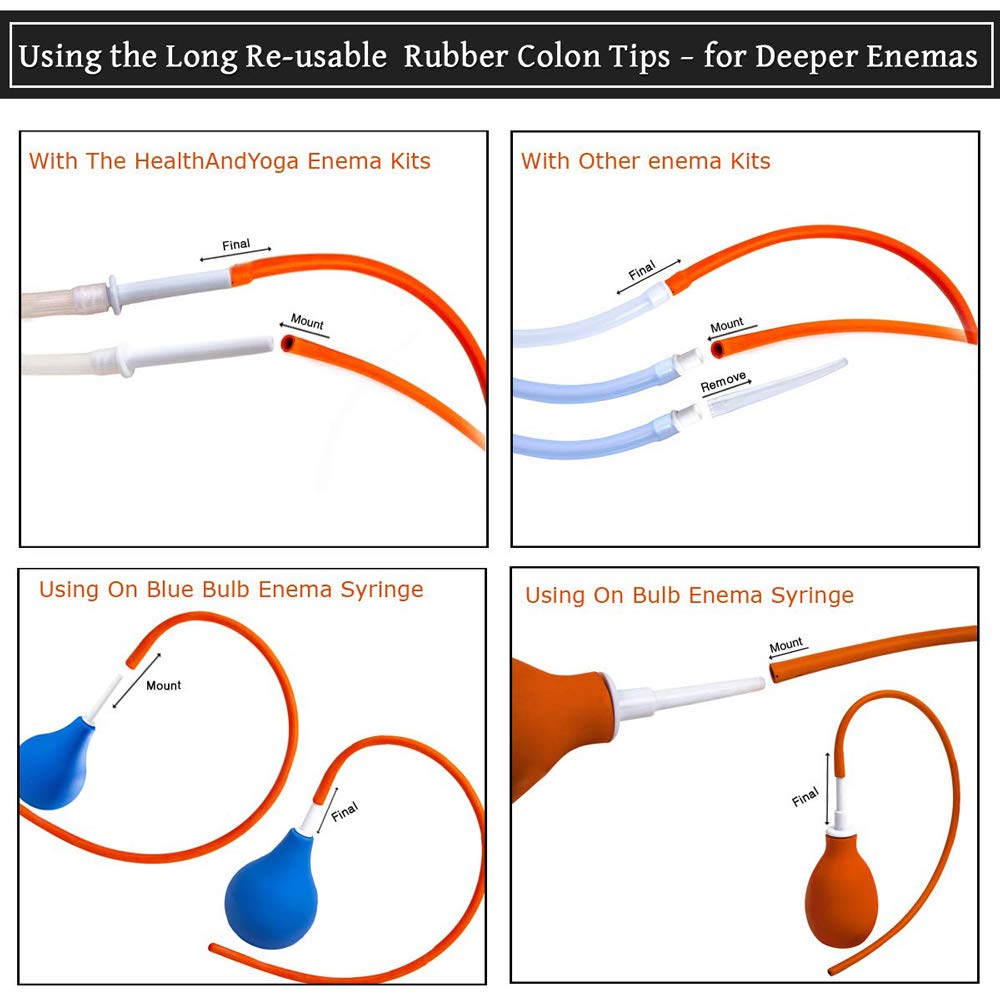 Enema Rubber Colon Tube Open End 20” x 30 FR M22064