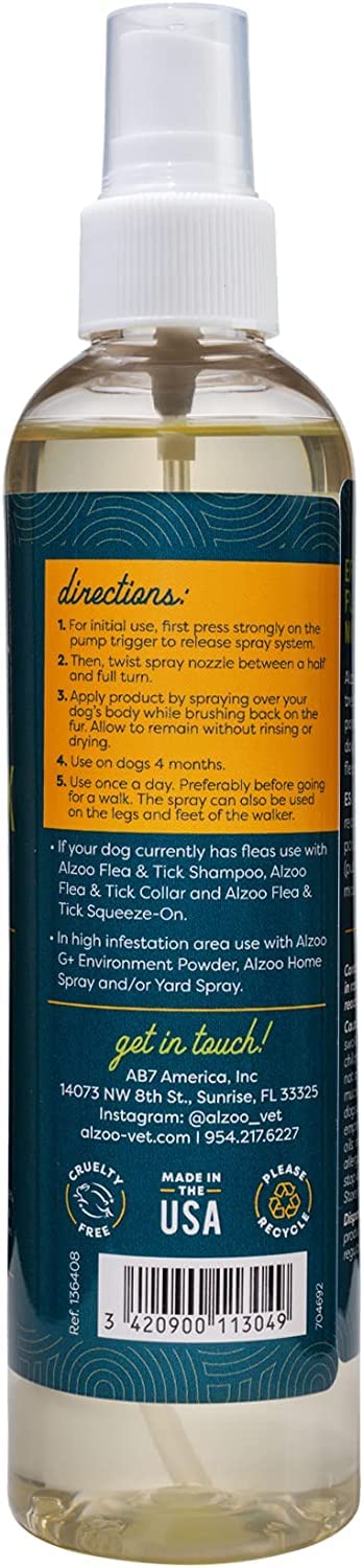 Natural Flea and Tick Repellent Spray for Dogs 8 Fl. Oz. H558