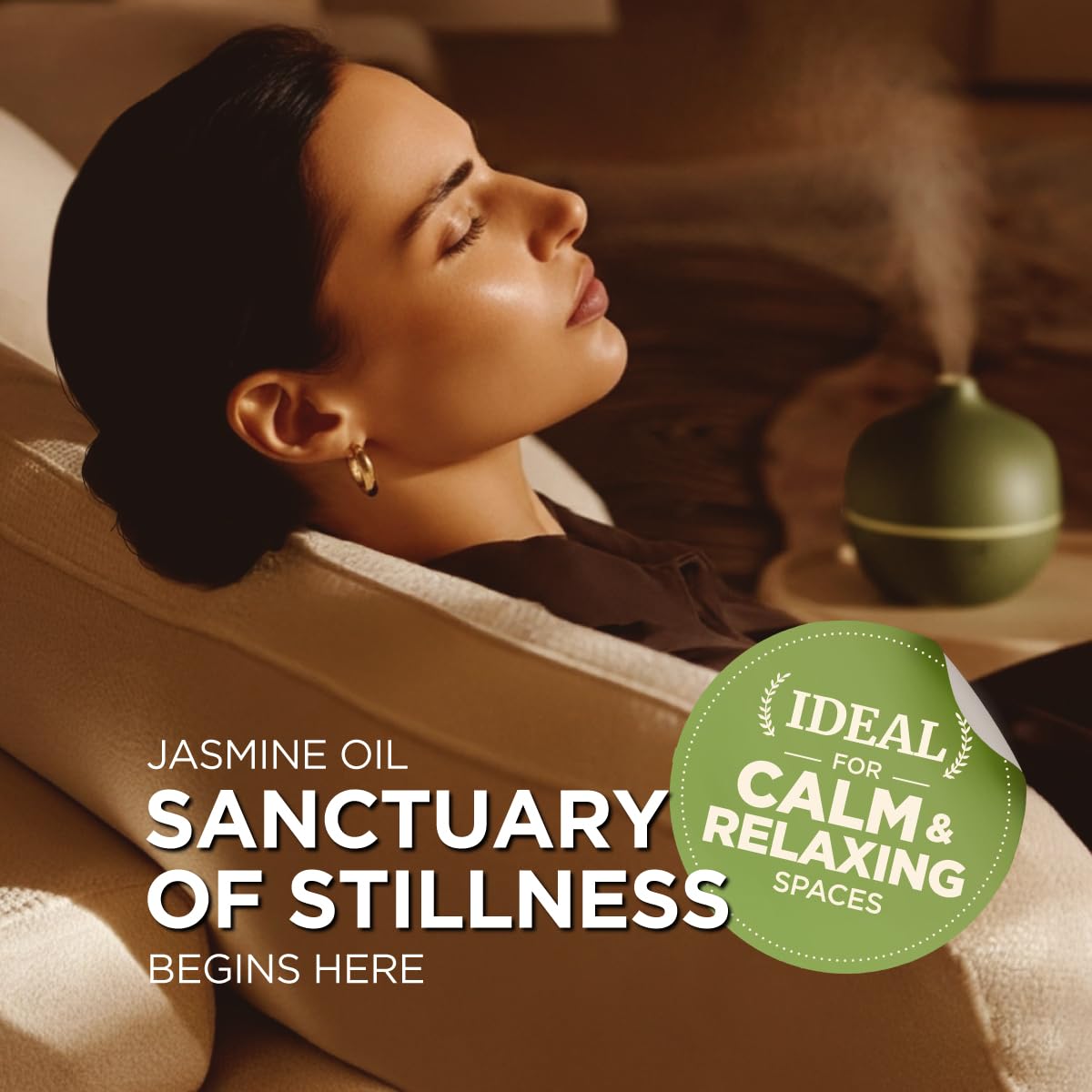 Jasmine and Rose Essential Oils Set 4 Fl Oz Q271