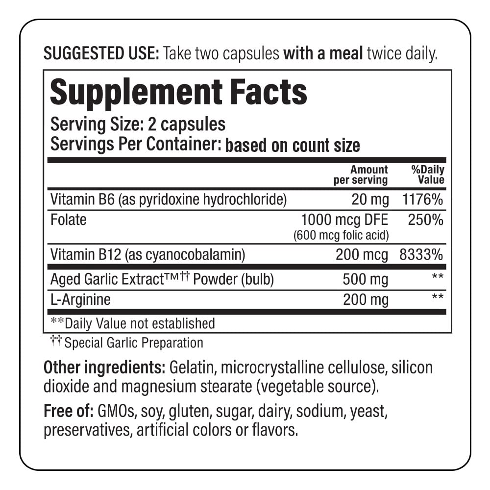 Aged Garlic Extract 100 Capsules X79598