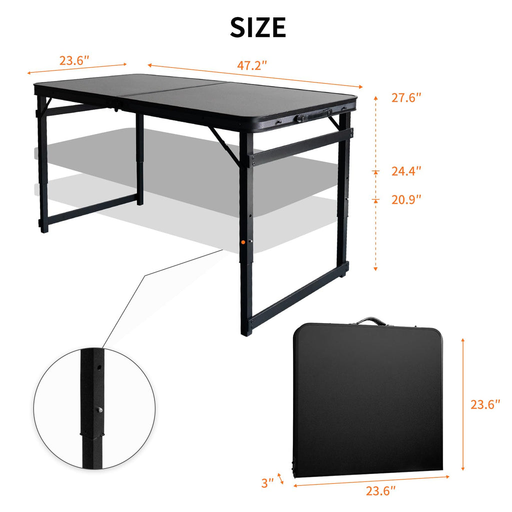 Folding Aluminum Camping Table R786