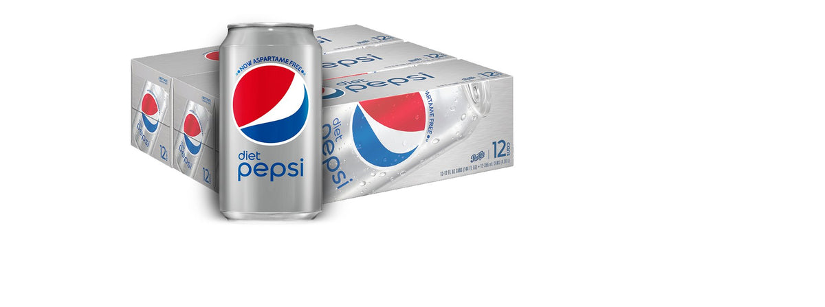 Diet Pepsi Soda 12 fl oz 36 Cans J3496