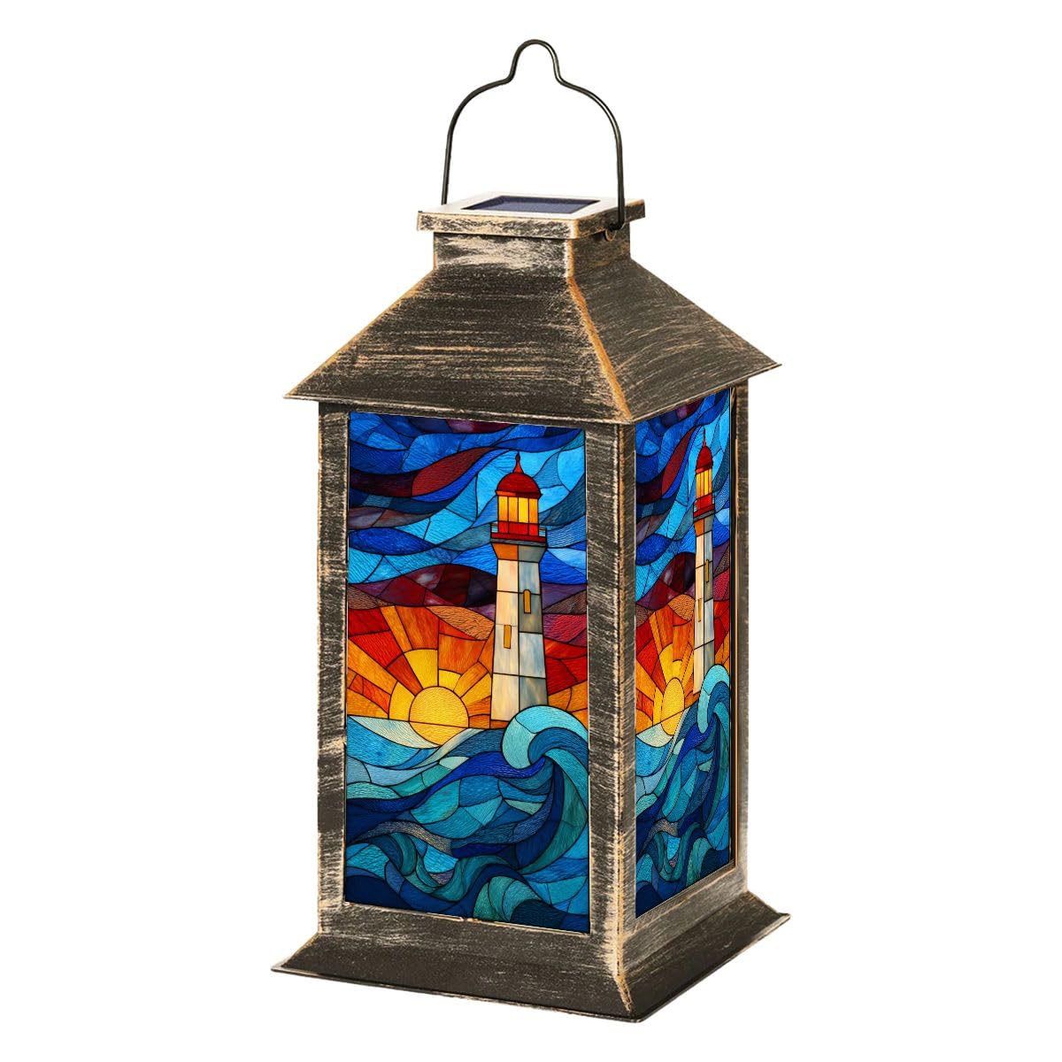 Solar Powered Waterproof Outdoor Hanging Lantern Q122
