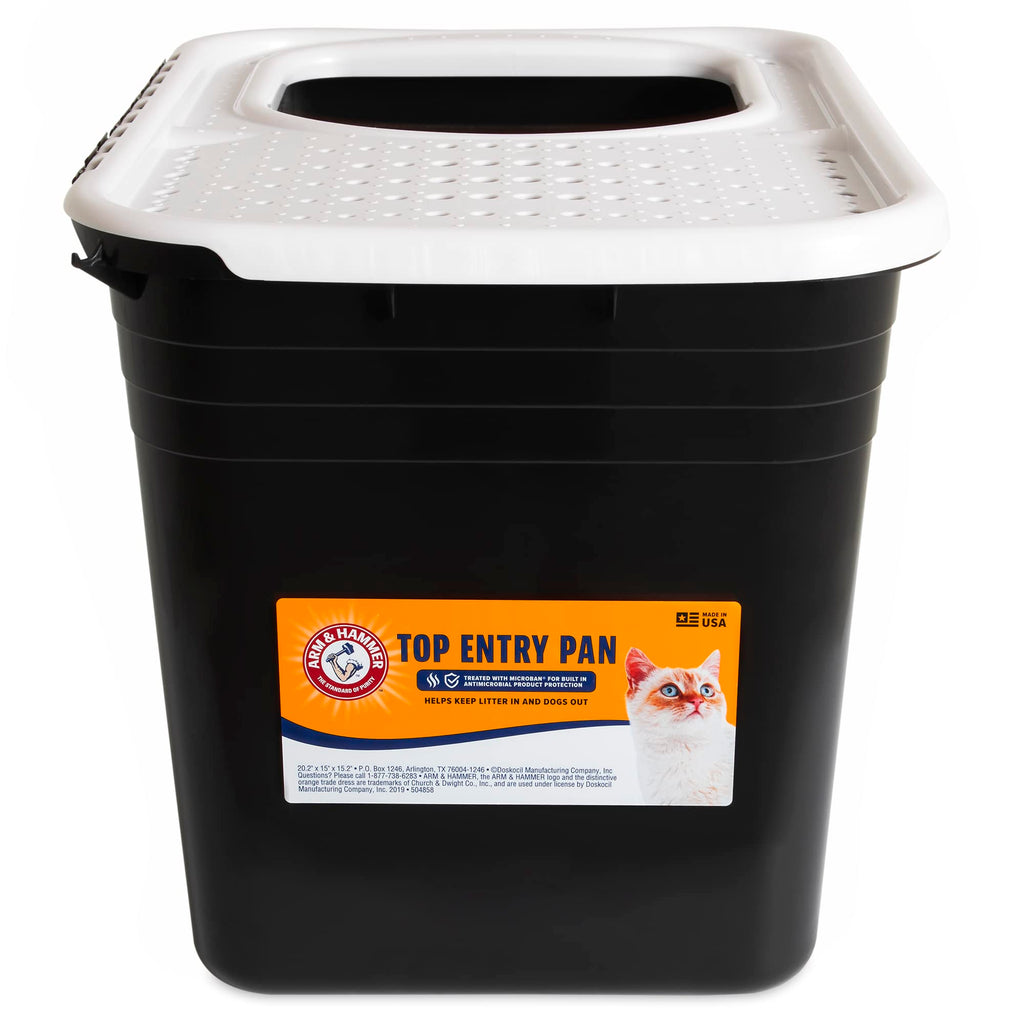Top Entry Litter Box with Filter L7075