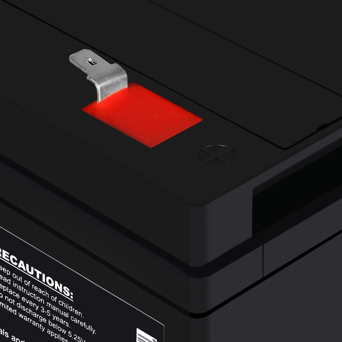 6V 36Ah AGM F2 Terminal Battery D2858
