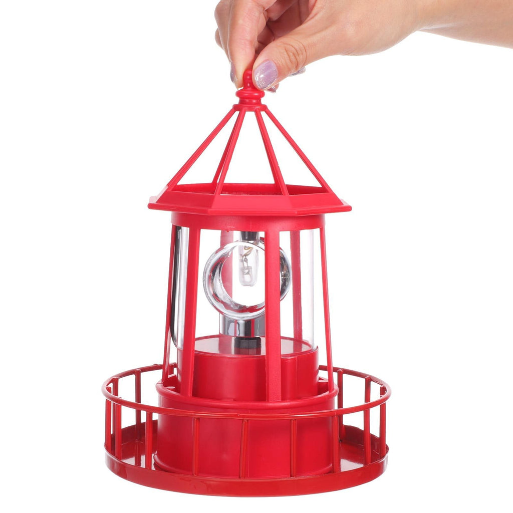 Solar Powered Lighthouse Statue Light N187