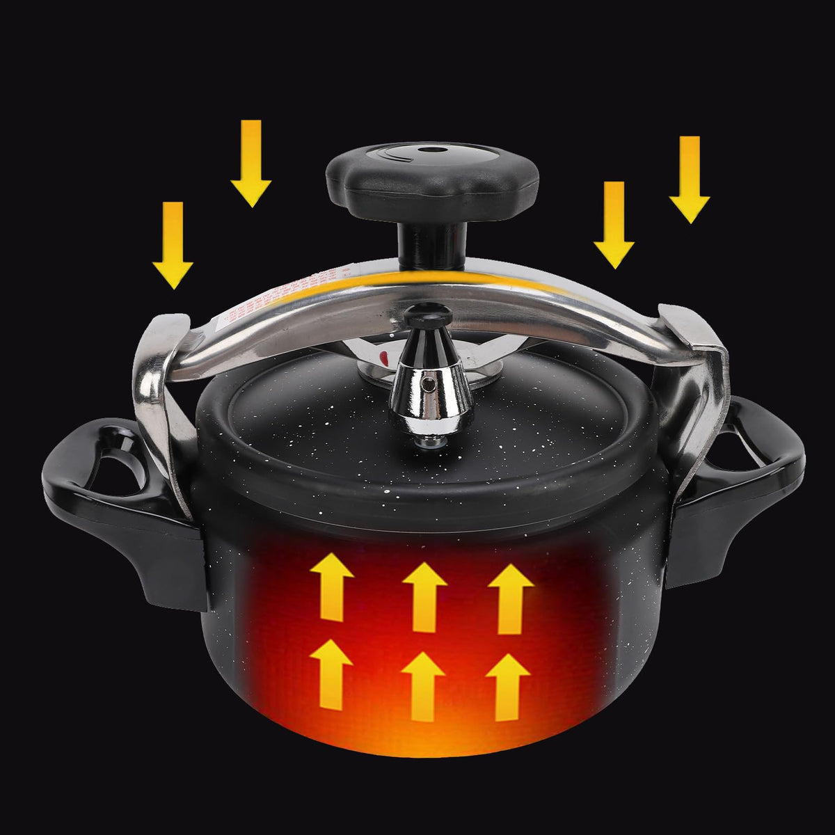 Aluminum Stovetop Pressure Cooker 2L U9774