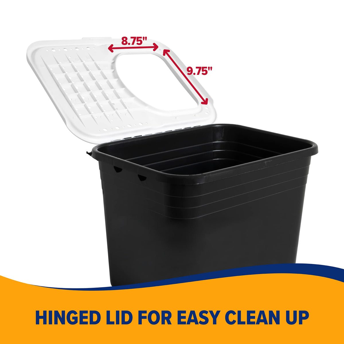 Top Entry Litter Box with Filter L7075