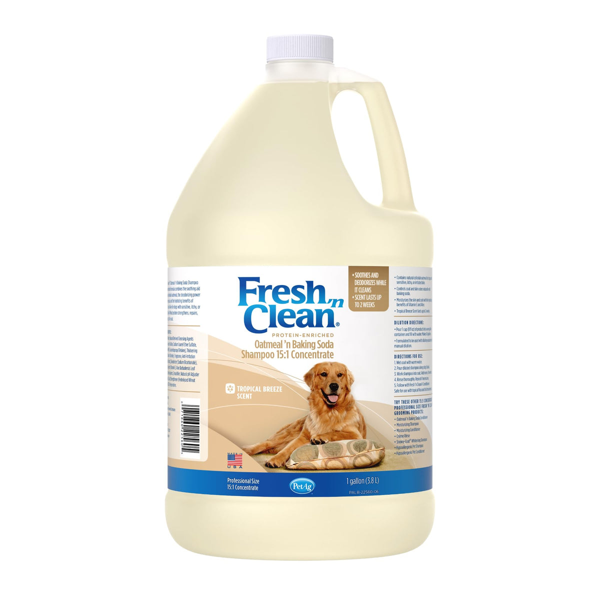 Oatmeal Baking Soda Shampoo Tropical Fresh Scent 1 Gallon T81474