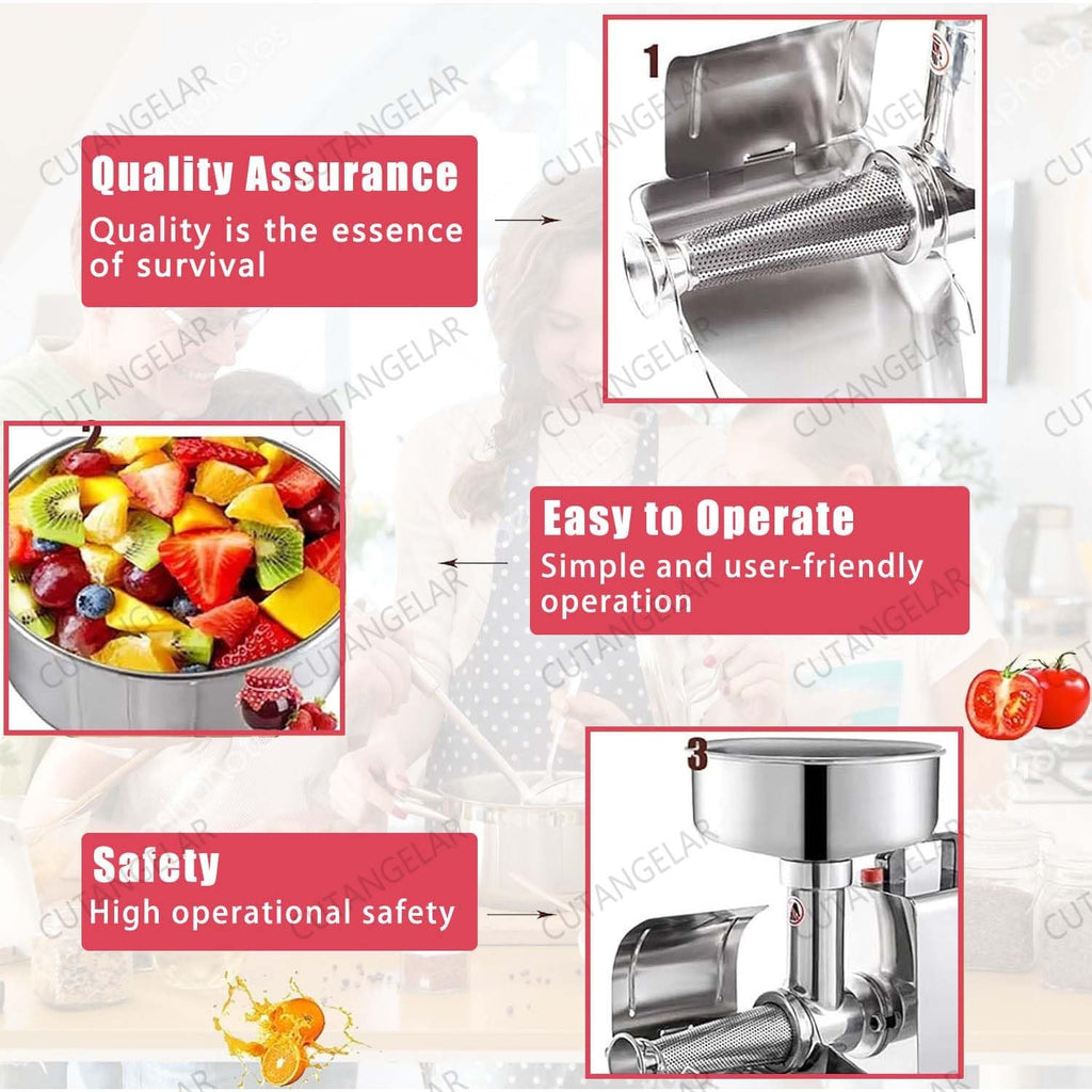 450W Stainless Steel Electric Sauce Maker T5511