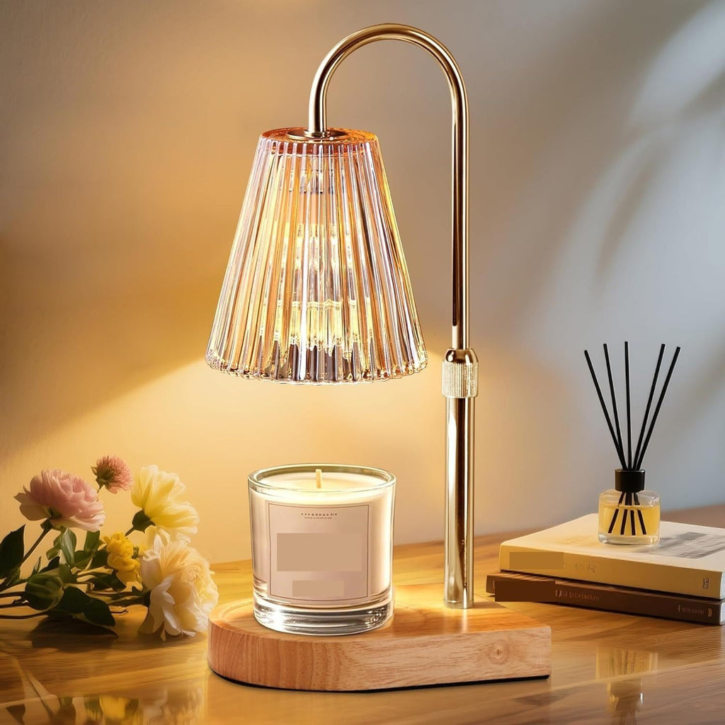 Height Adjustable Dimmable Candle Warmer Lamp with Timer B429