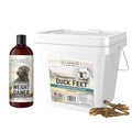 Dog Weight Gainer Liquid & Duck Feet Bundle O918219