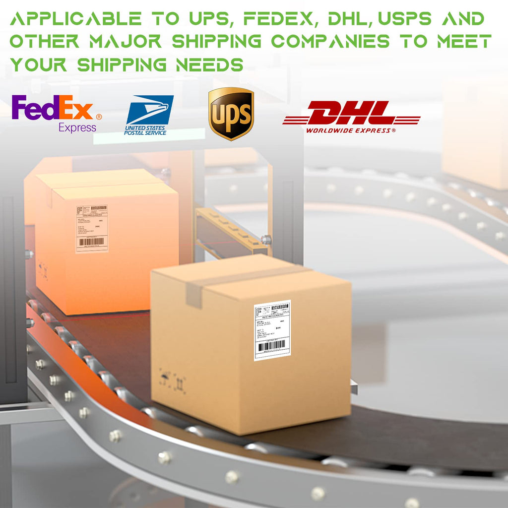 4x6 Direct Thermal Shipping Labels, 4 Rolls, 450 Labels/Roll R243