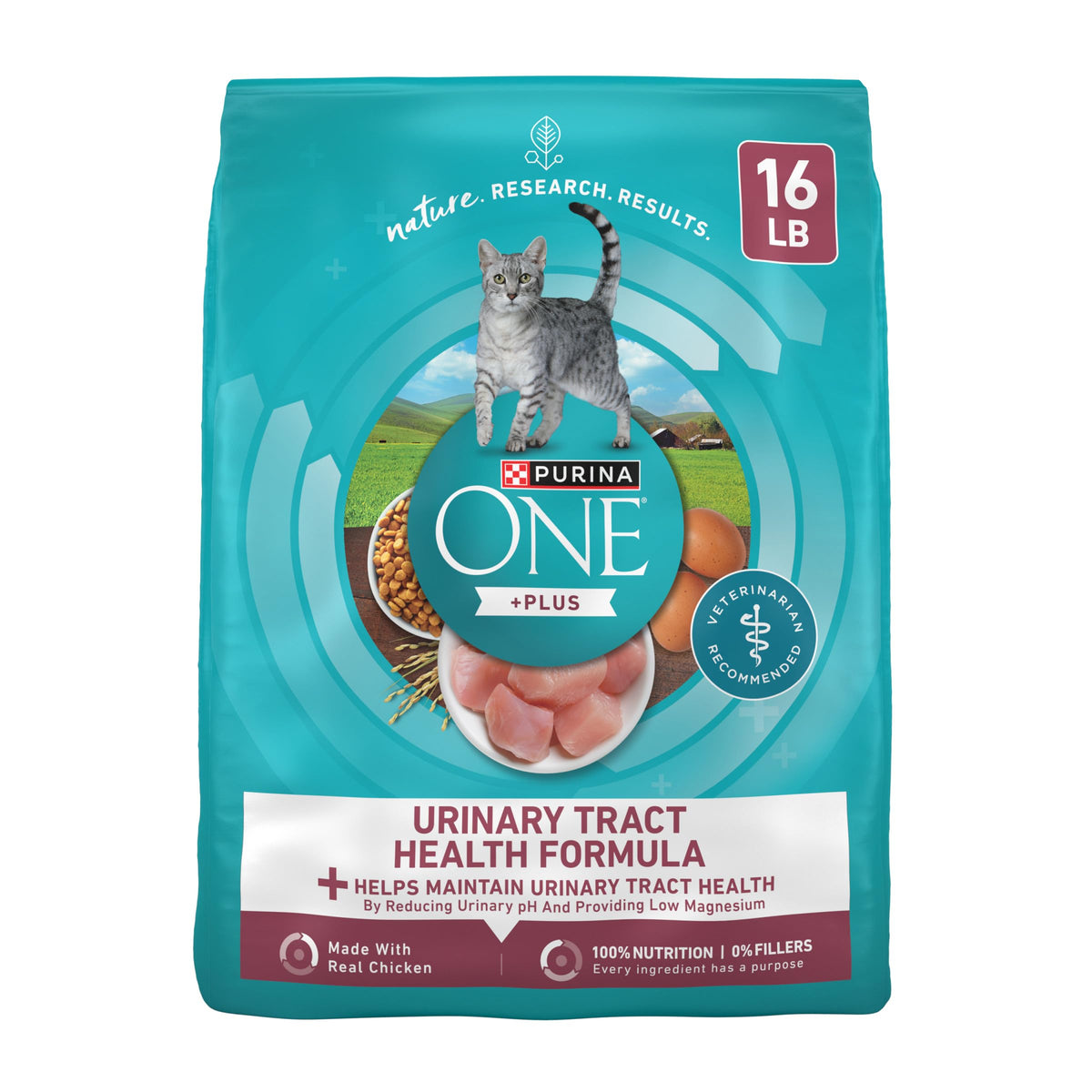High Protein Urinary Tract Health Dry Cat Food 16 lb Bag M390310