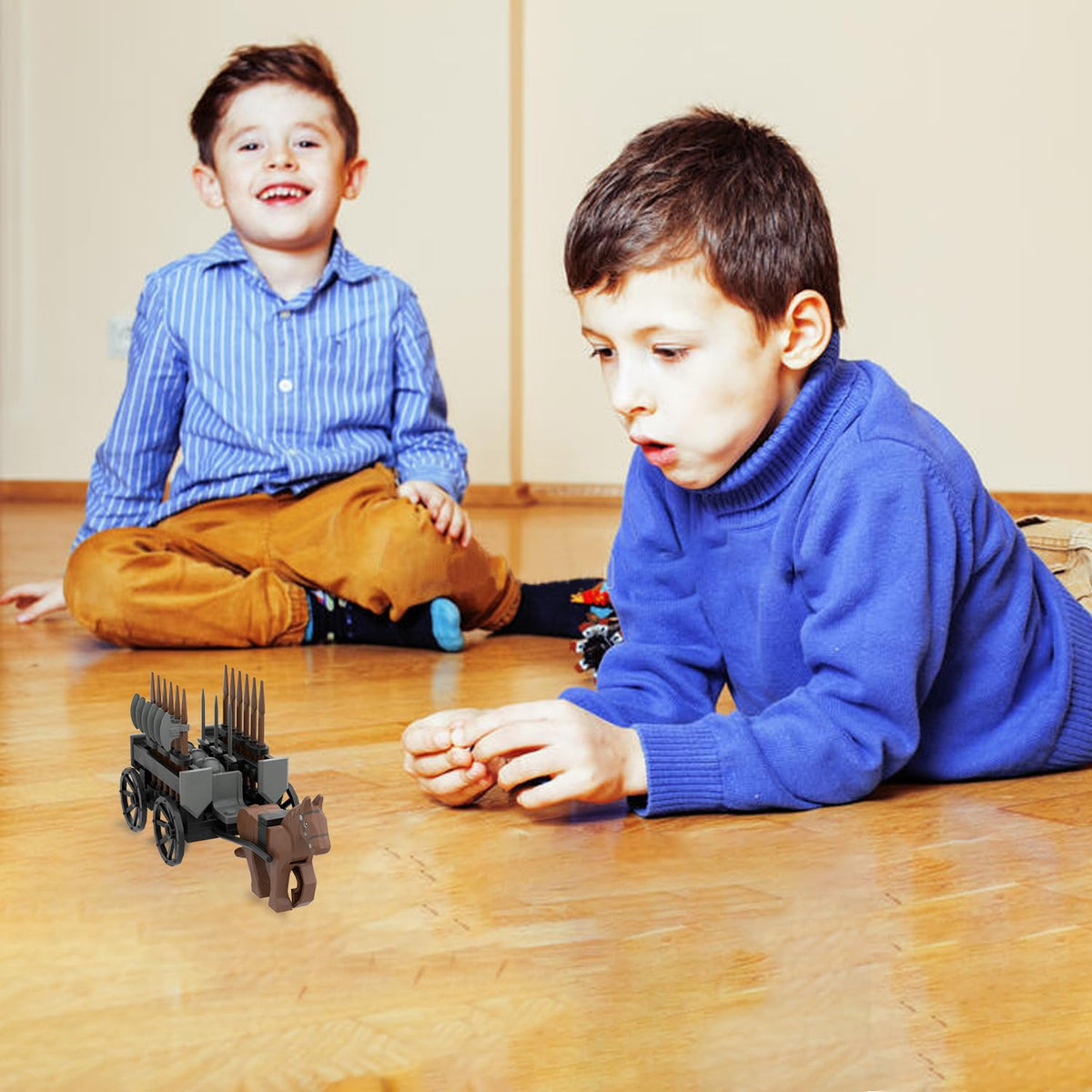 Medieval Carriage Building Blocks J35781