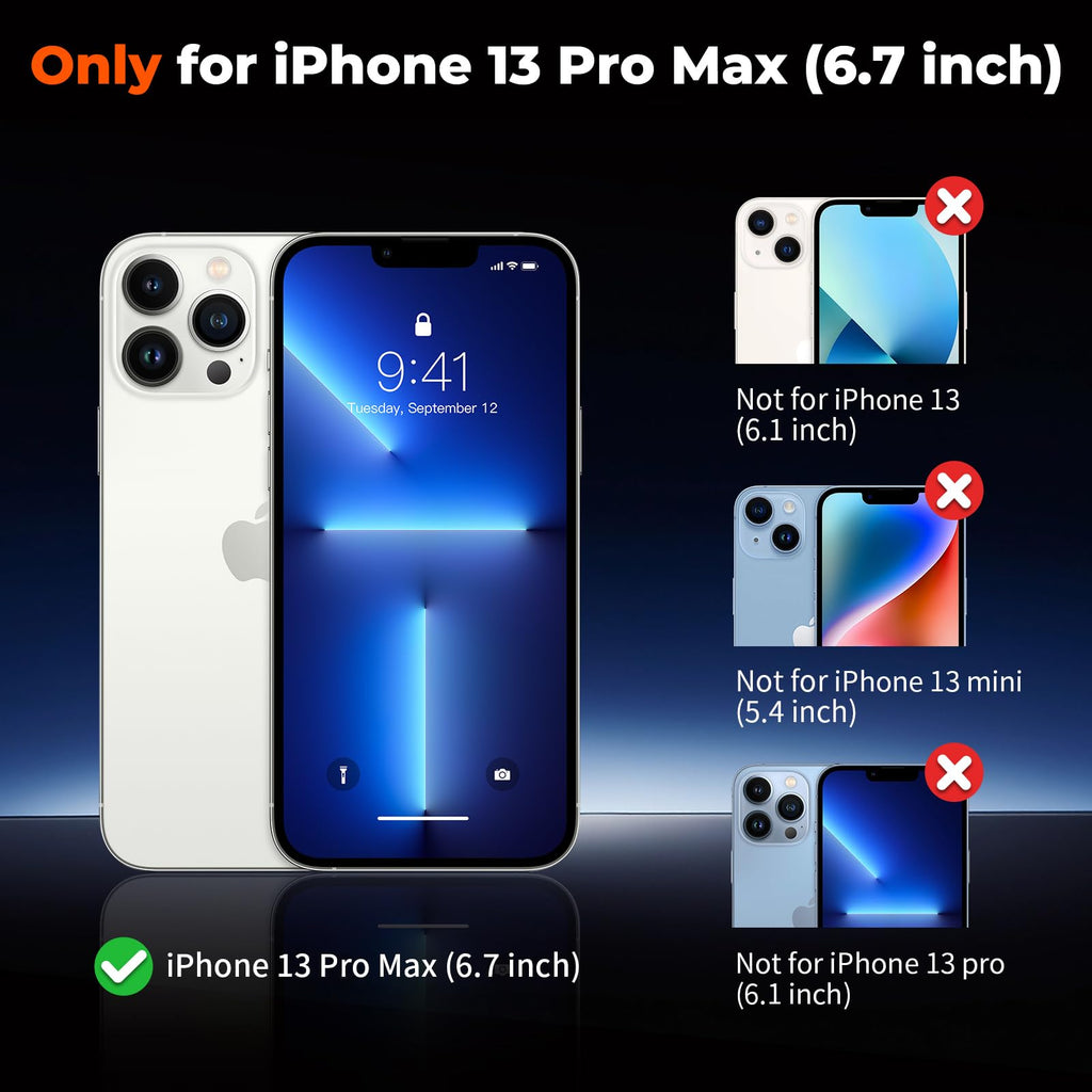 Magnetic iPhone 13 Pro Max Case Dark Blue Z398534