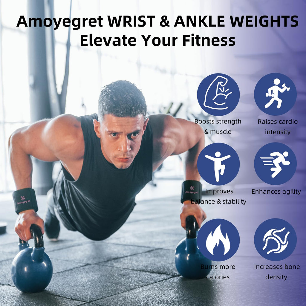 Ankle Weights, Wrist & Leg Weights Set L357