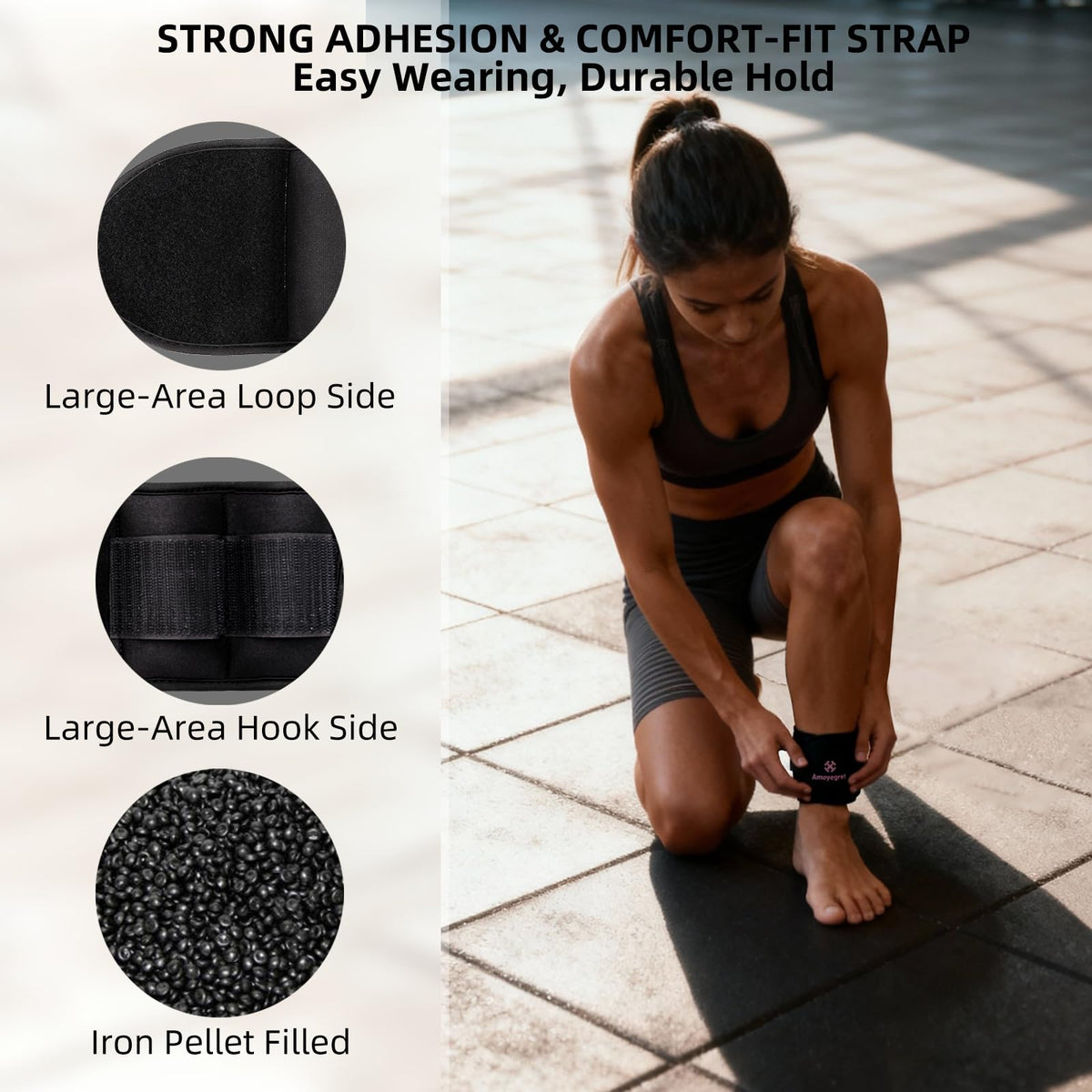 Ankle Weights, Wrist & Leg Weights Set L357