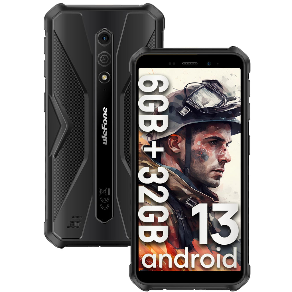 Black Rugged Smartphone O64790