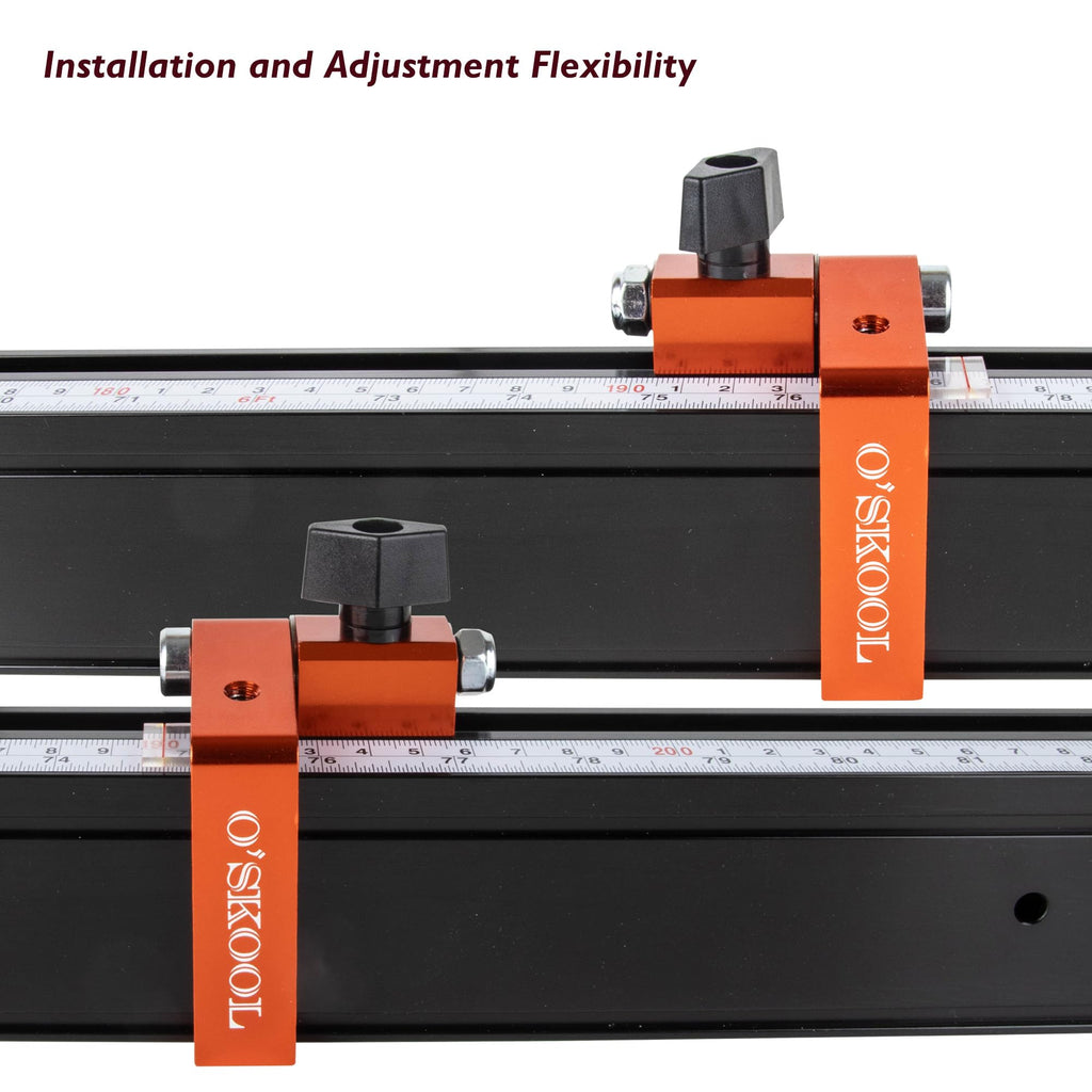 Miter Saw Fence System with Flip Stop M76390