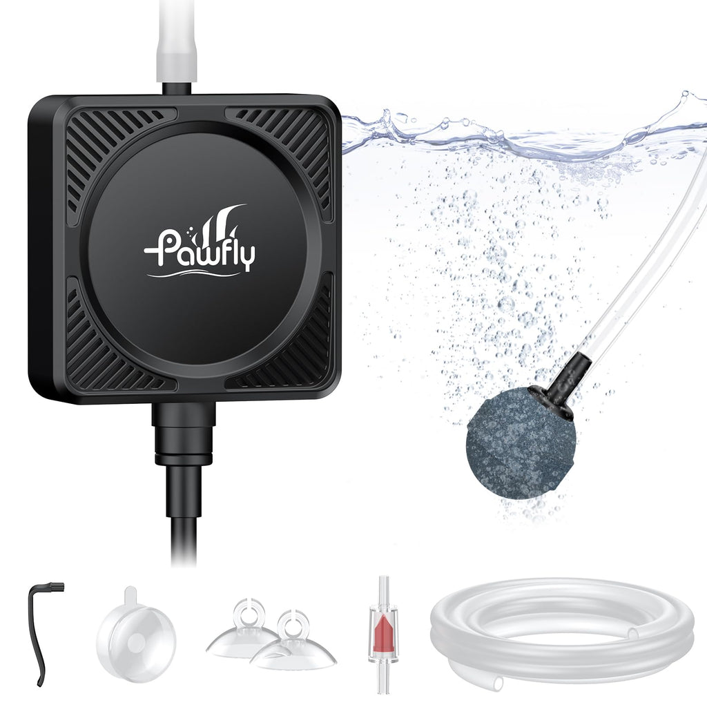 Nano Silent Aquarium Air Pump, 1.3 W 450 mL/min B430805