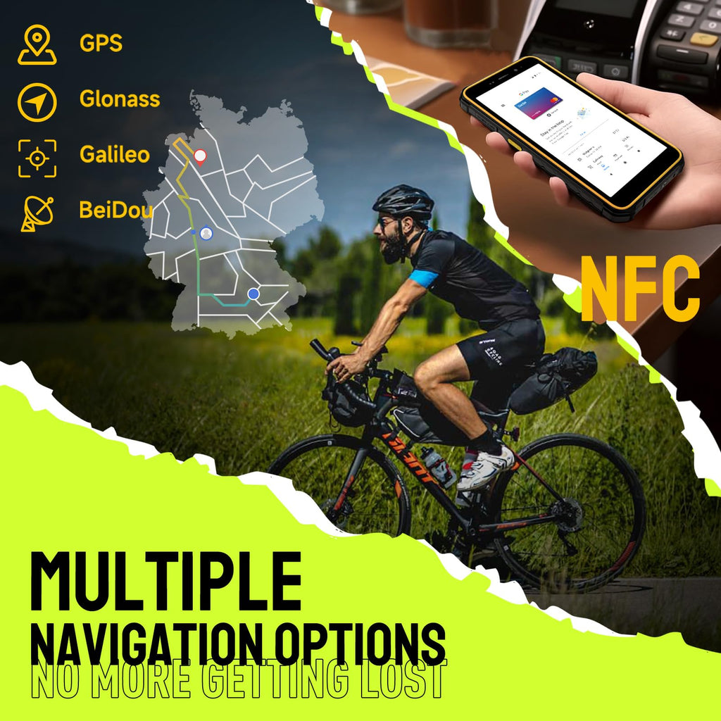 Black Rugged Smartphone O64790