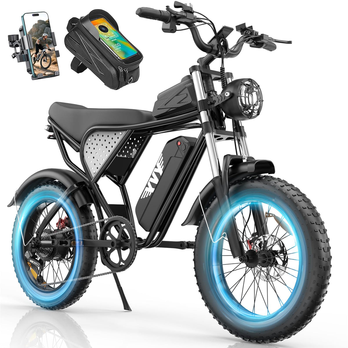 48V 1500W 20" Fat Tire Electric Bike Z423