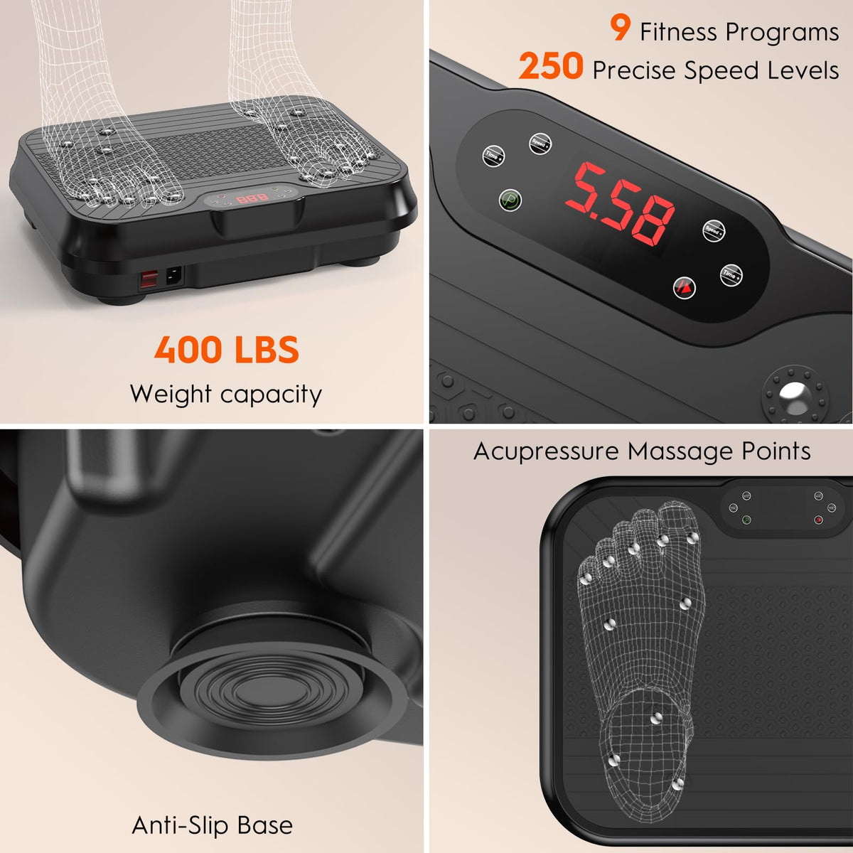 Vibration Plate Exercise Machine B112
