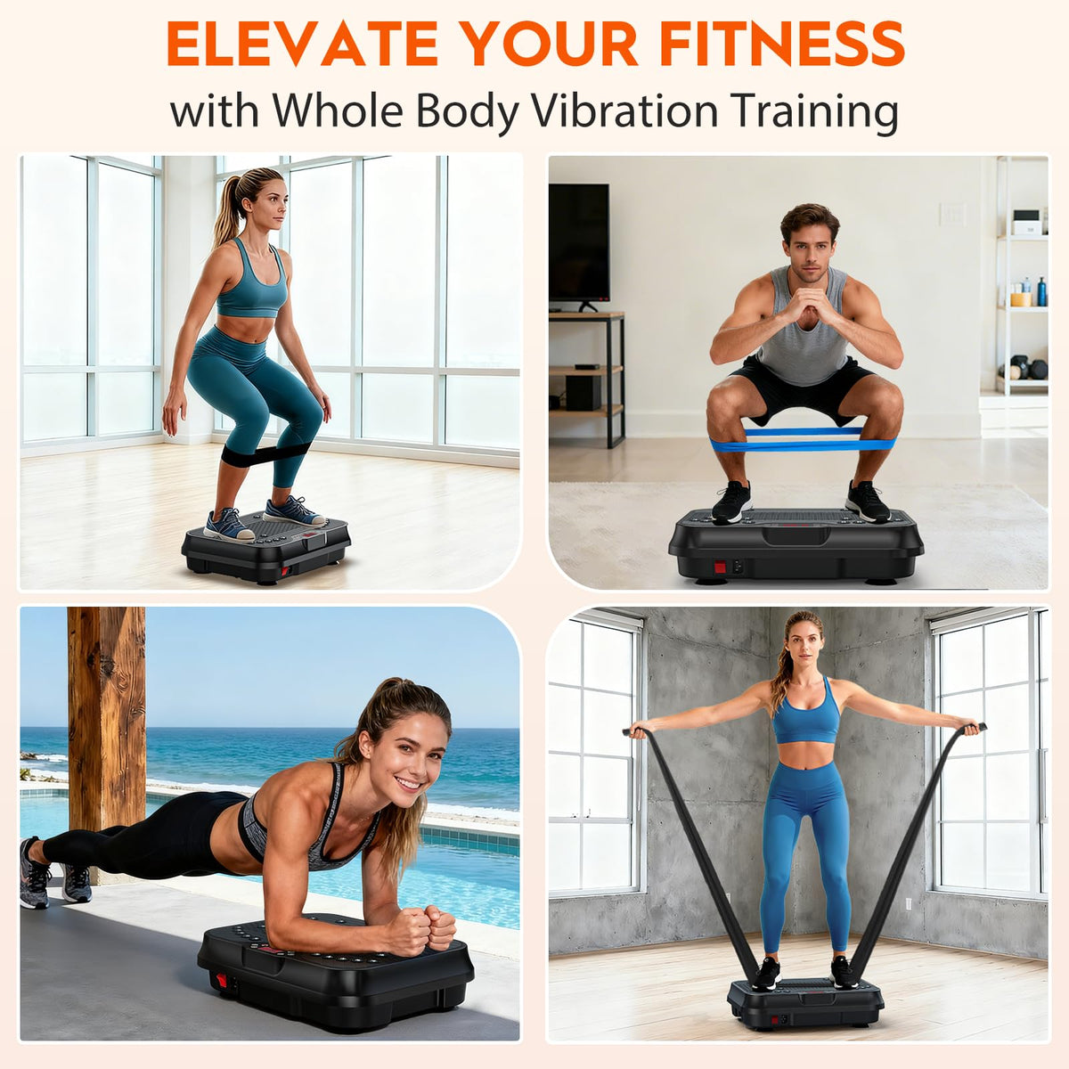 Vibration Plate Exercise Machine B112
