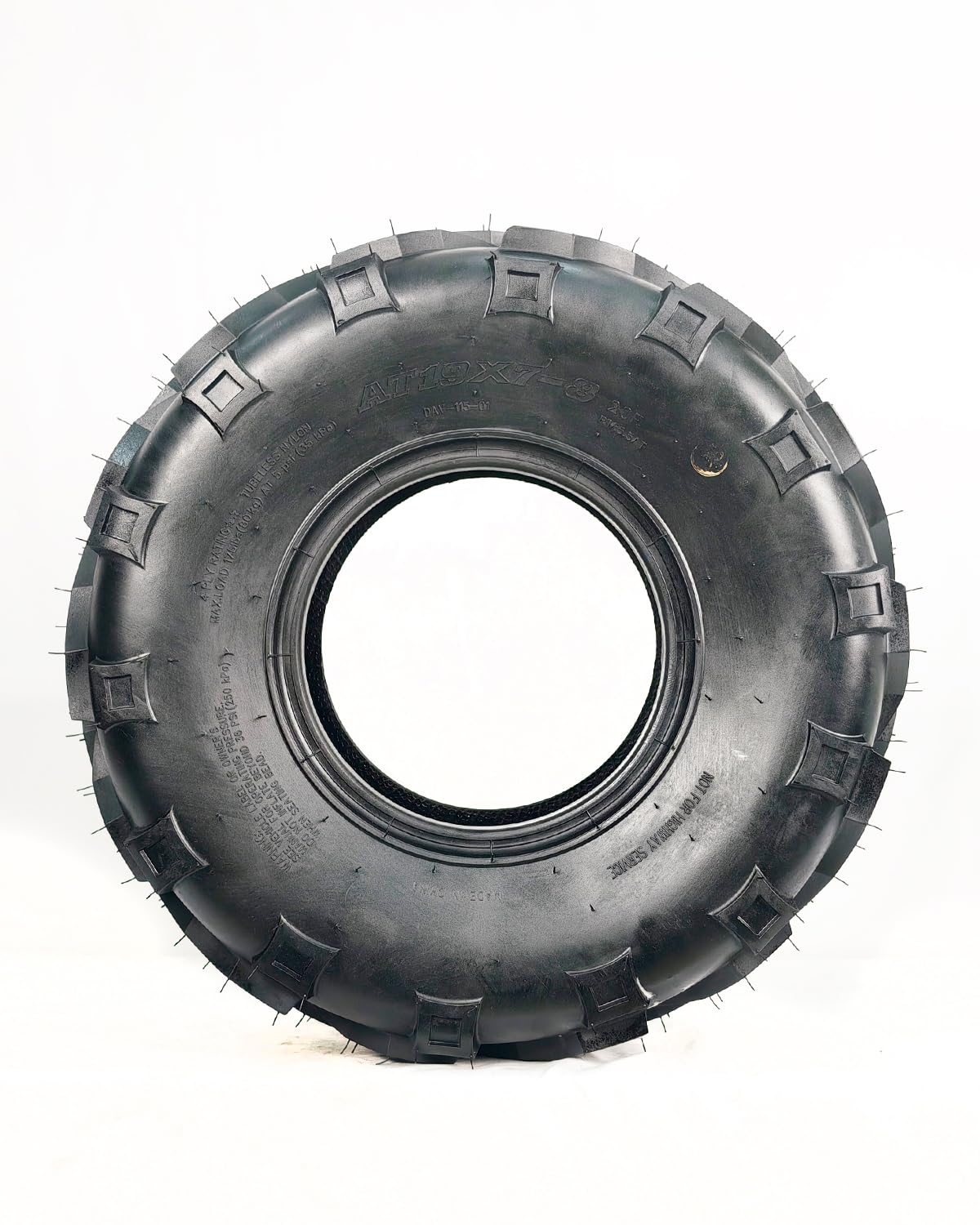 Set of 2 19x7-8 Tubeless ATV Tires B1133
