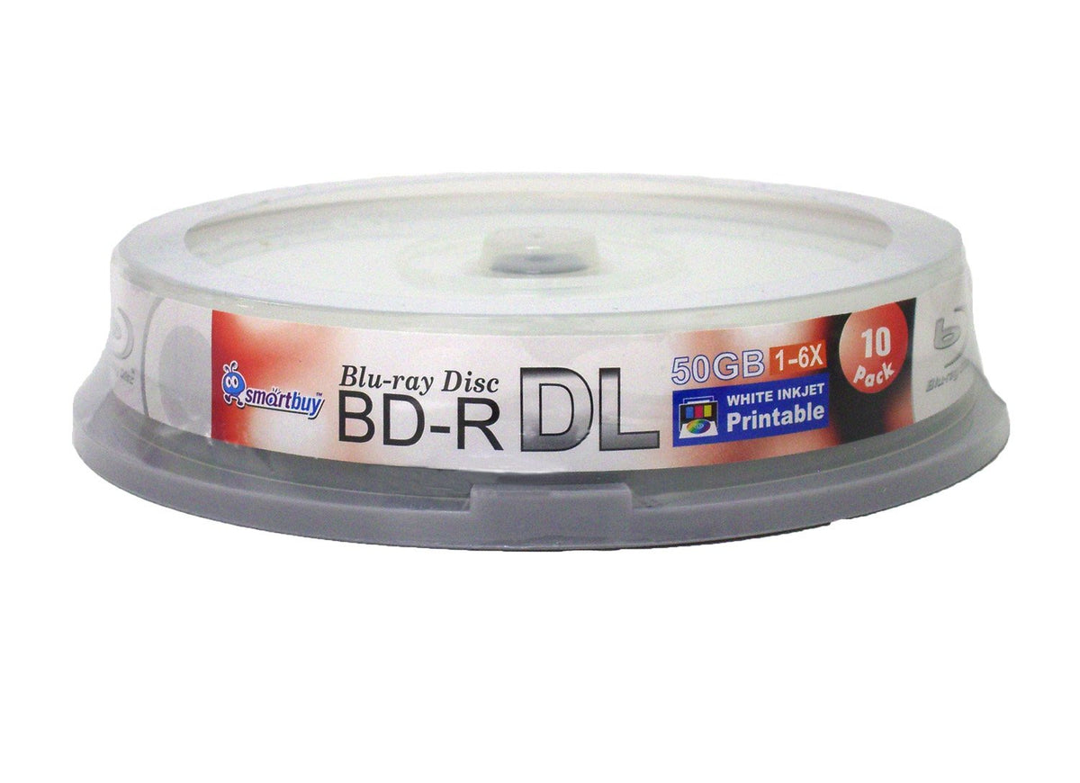 30-disc 50gb 6X Bd-r Dl White Inkjet Hub Printable Blank Disc M122
