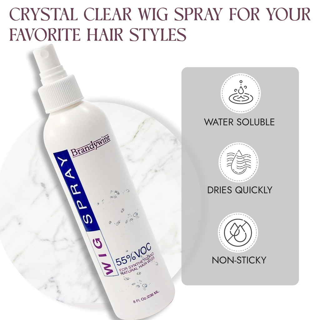 Wig Spray for Synthetic & Natural Hair Wigs B28215